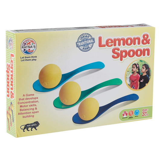 Ratna's Lemon and Spoon A Balancing Game for Family Fun