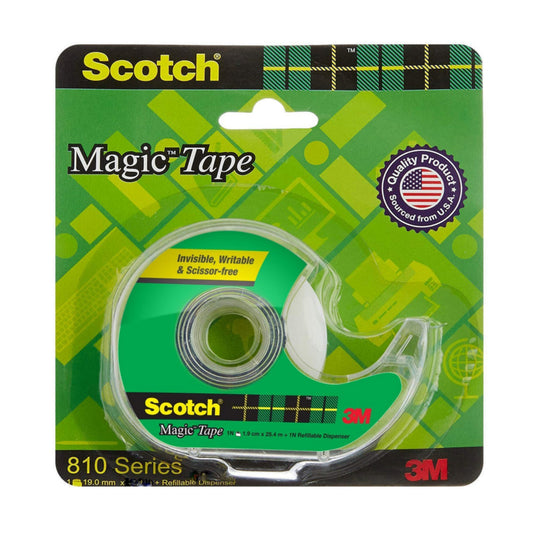 3M Scotch Magic Tape With Dispenser