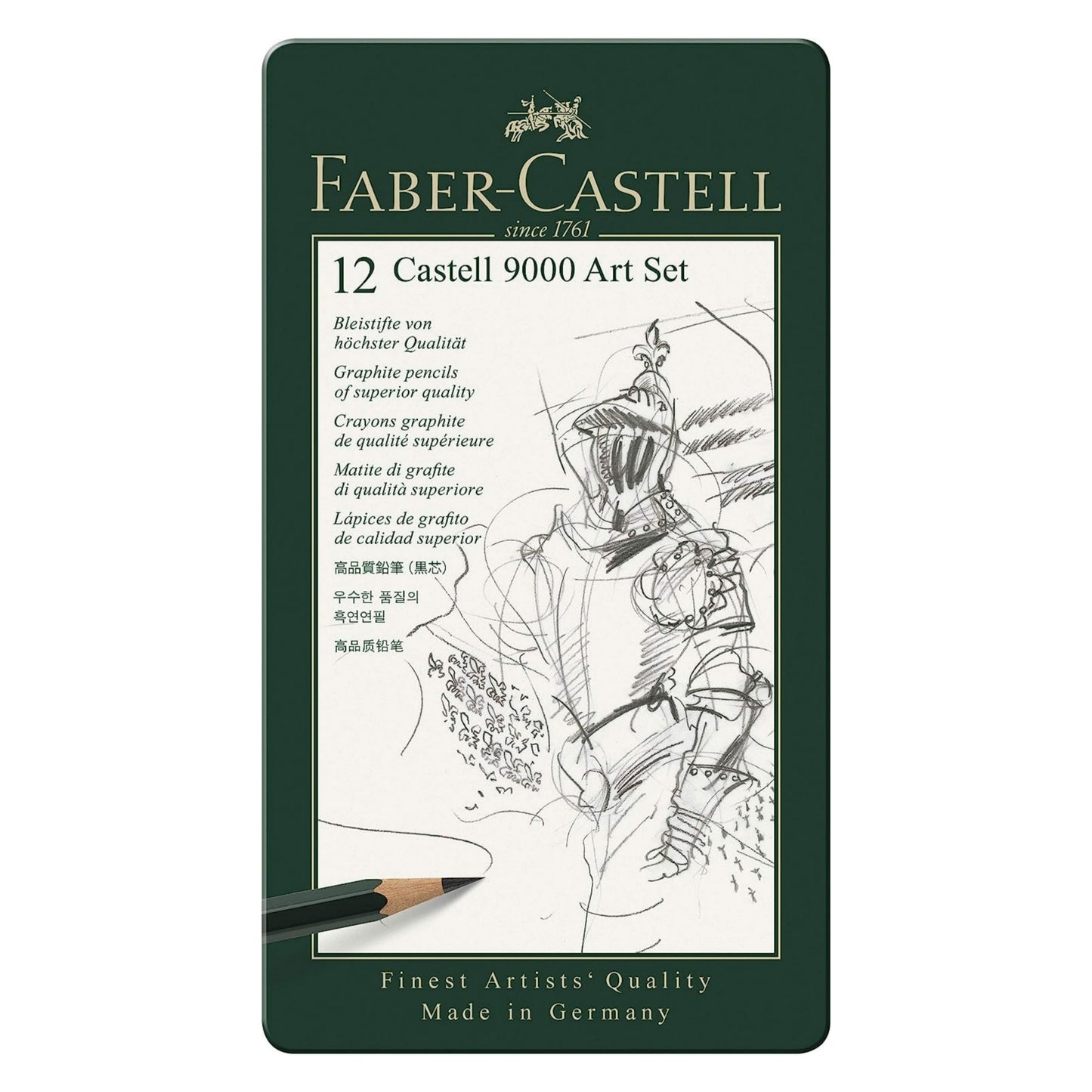 Faber-Castell Castell 9000 Pencil Set-Pack Of 12
