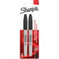 Sharpie Permanent Markers Fine Tip - Black Set of 2