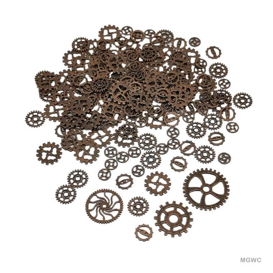Metal Gears & Wheels Copper - 100 Grams