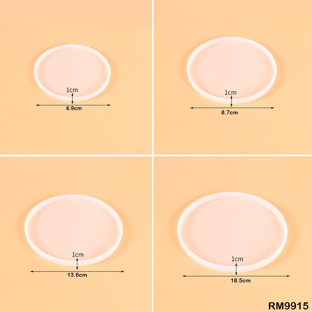 Silicone Mould Assorted Circle