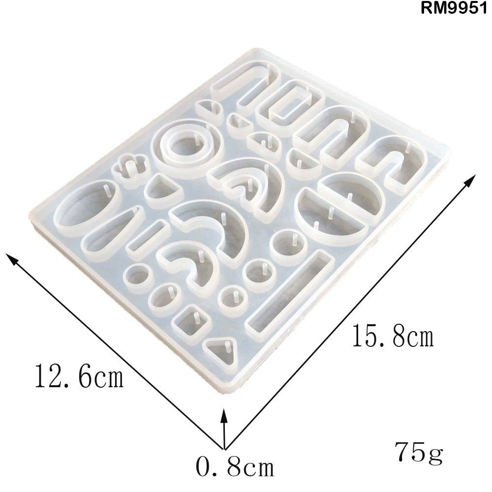 Silicone Mould Earrings / Pendants