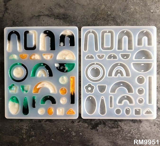 Silicone Mould Earrings / Pendants