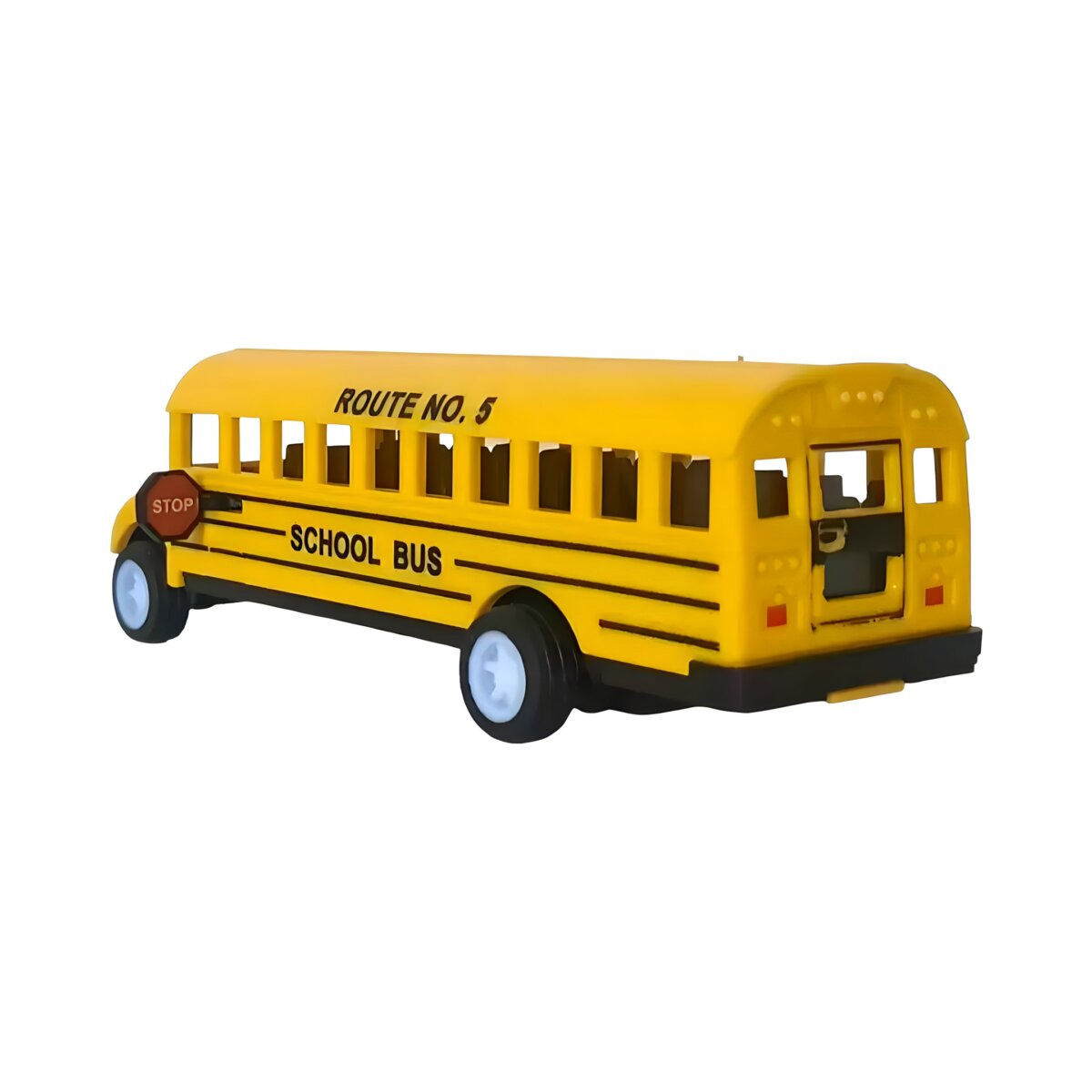 Shinsei Pull Back School Bus