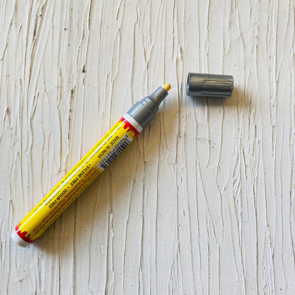 Soni Officemate Paint Markers - Silver