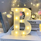 Marquee Alphabet Shaped Led Light - Asthetic Decorations Letter Light for Romantic Gift, Diwali Decoration Item, Night Light Lamp and Wall Lamp