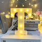 Marquee Alphabet Shaped Led Light - Asthetic Decorations Letter Light for Romantic Gift, Diwali Decoration Item, Night Light Lamp and Wall Lamp
