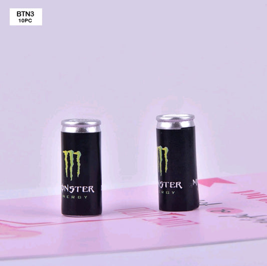 Miniature Model Monster Energy Can 10 PC's