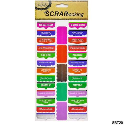 Scrapbook Sticker