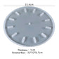 Silicone Mould Clock