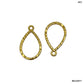Bezels Single Shape Set Gold - 5 Pcs