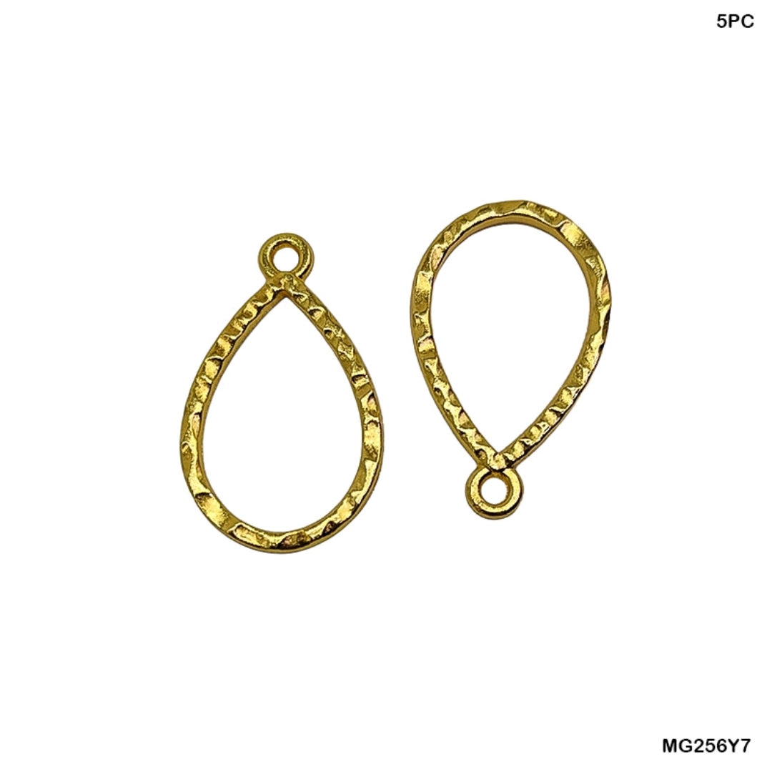 Bezels Single Shape Set Gold - 5 Pcs