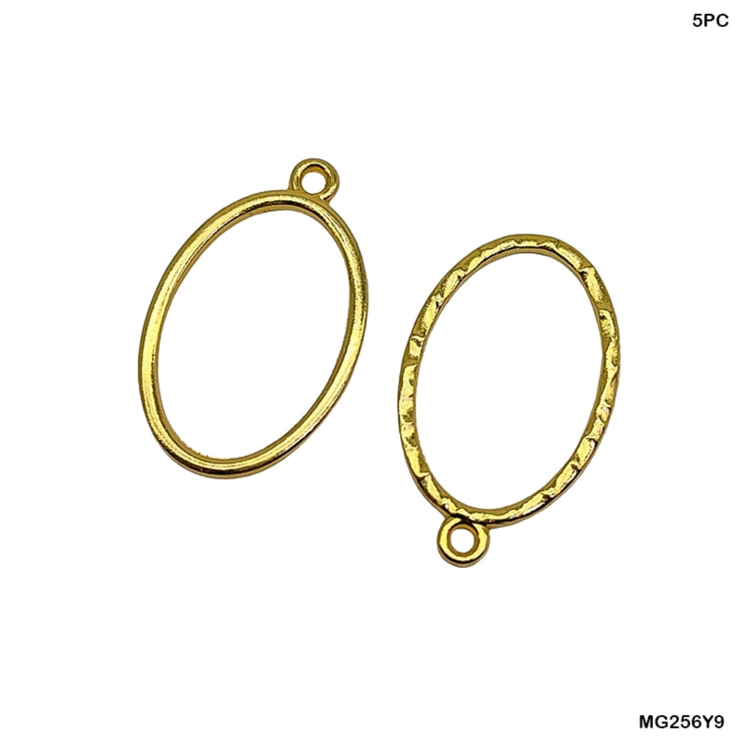 Bezels Single Shape Set Gold - 5 Pcs