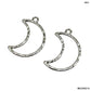 Bezels Single Shape Set Silver - 5 Pcs