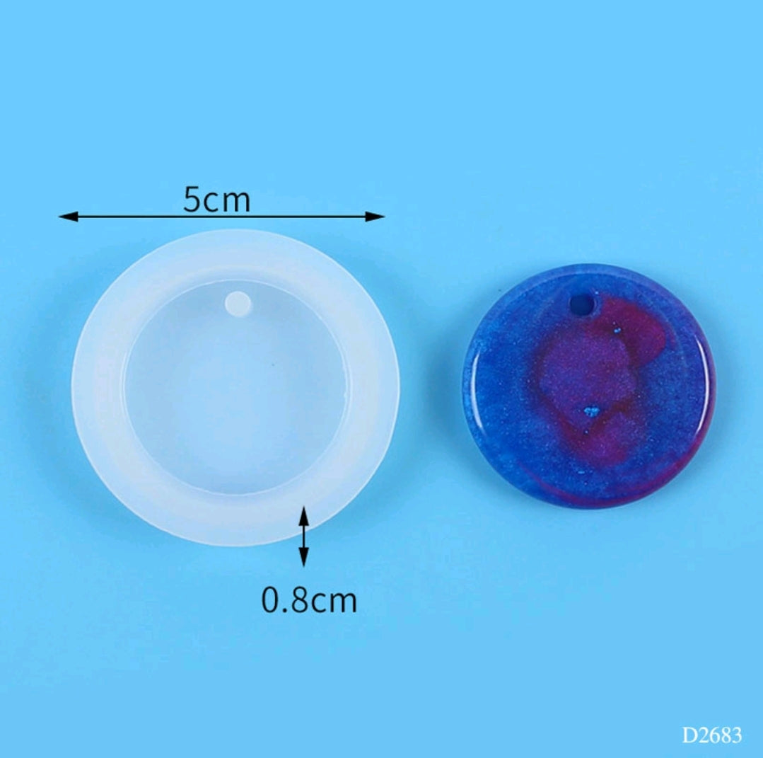 Silicone Mould Keychain / Earrings