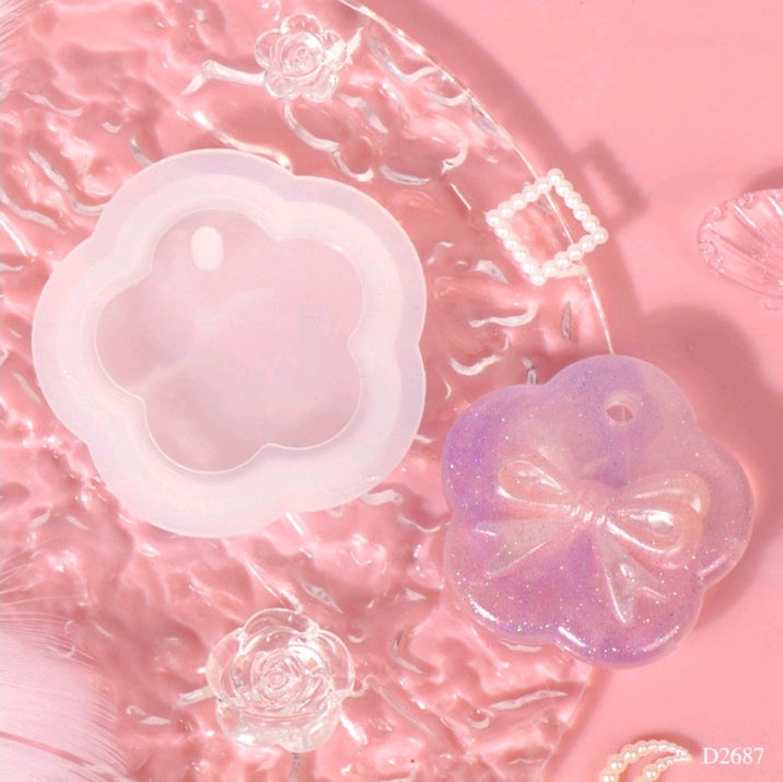 Silicone Mould Keychain / Earrings