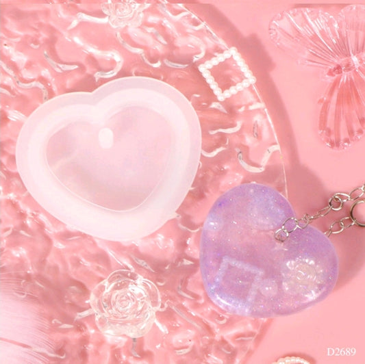 Silicone Mould Keychain / Earrings