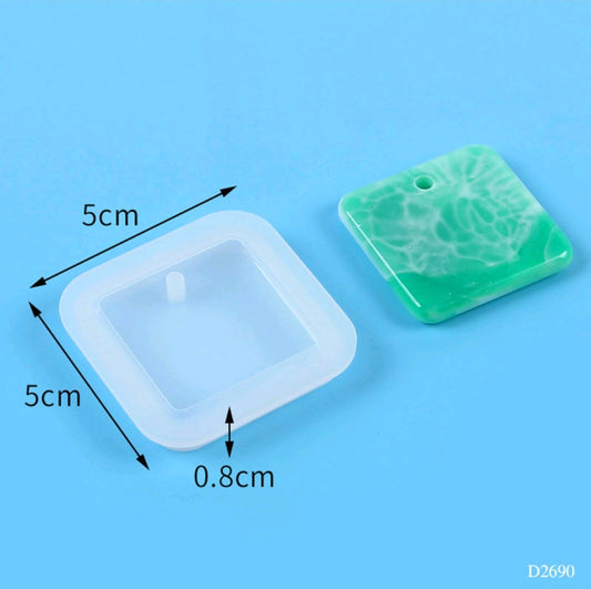 Silicone Mould Keychain / Earrings
