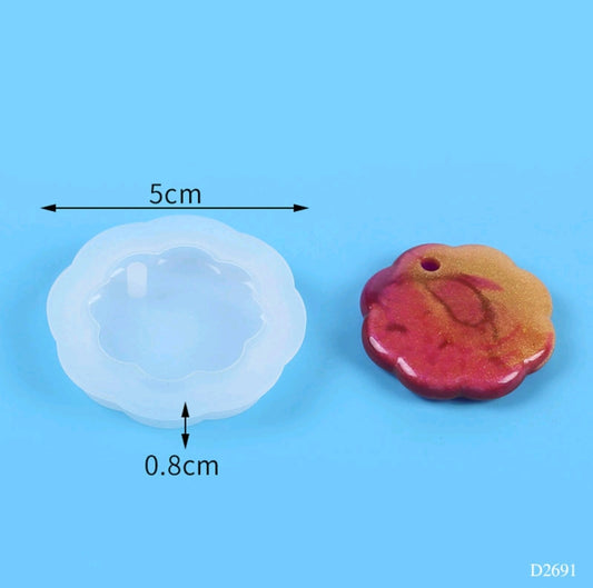 Silicone Mould Keychain / Earrings