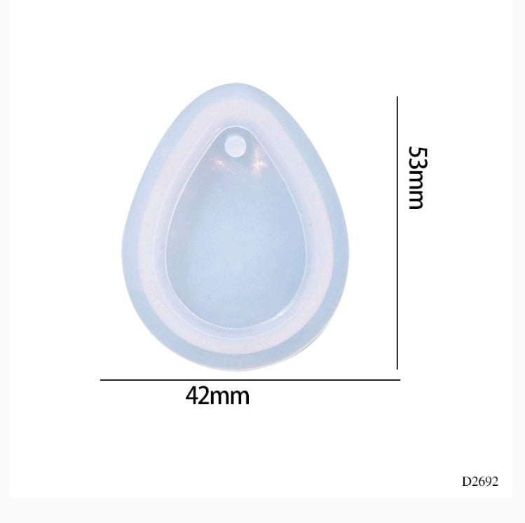 Silicone Mould Keychain / Earrings