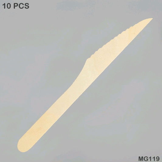 Wooden Knife 10 Pc's