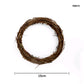 Handmade Vine Wreath Rings 15 cm - Brown