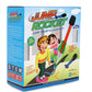 Ekta Jump Rocket Stomp Launcher and 3 Foam Tipped Rockets with Whistling Sound Outdoor Toy for Kids (Flies Upto 150ft, Non- Toxic, No Battery
