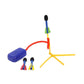 Ekta Jump Rocket Stomp Launcher and 3 Foam Tipped Rockets with Whistling Sound Outdoor Toy for Kids (Flies Upto 150ft, Non- Toxic, No Battery
