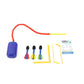 Ekta Jump Rocket Stomp Launcher and 3 Foam Tipped Rockets with Whistling Sound Outdoor Toy for Kids (Flies Upto 150ft, Non- Toxic, No Battery