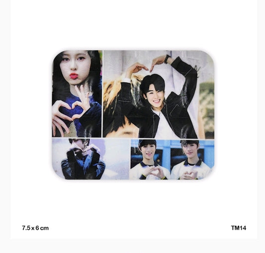 3D Printed Fridge Magnet BTS