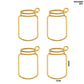 Jar Pendant 5 PC's
