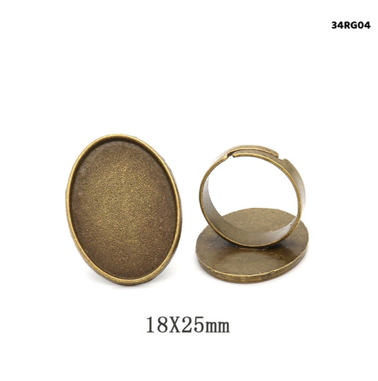 Vintage Adjustable Ring 2 Pc's
