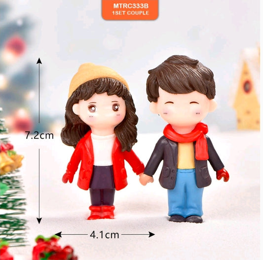 Miniature Model Couple