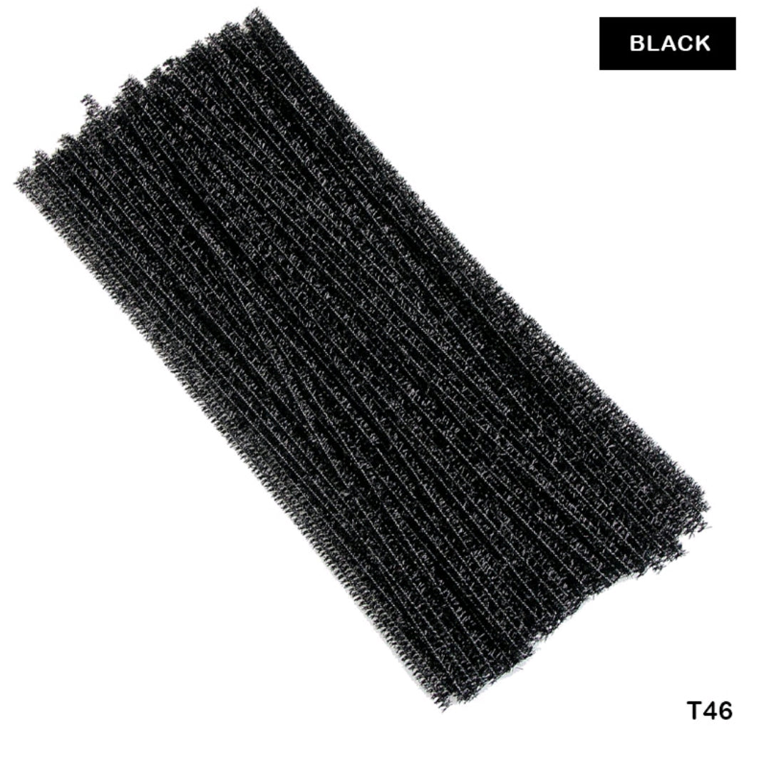Pipe Cleaner Glitter 100 Pc's Single Shades