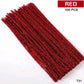 Pipe Cleaner Glitter 100 Pc's Single Shades