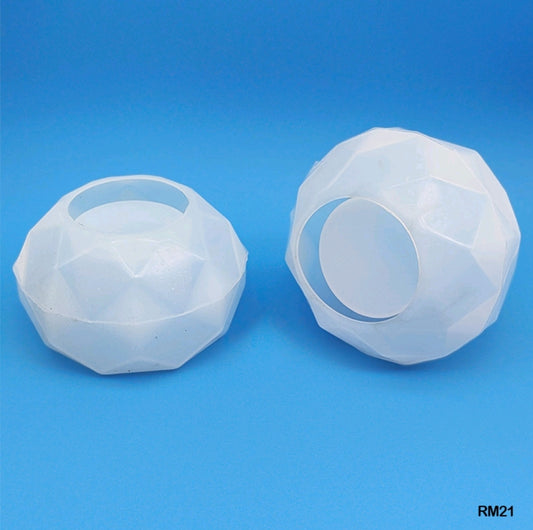 Silicone Mould Diamond Tea Light Candle