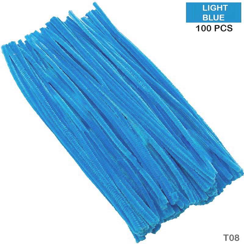 Pipe Cleaner Plain 100 Pc's Single Shades