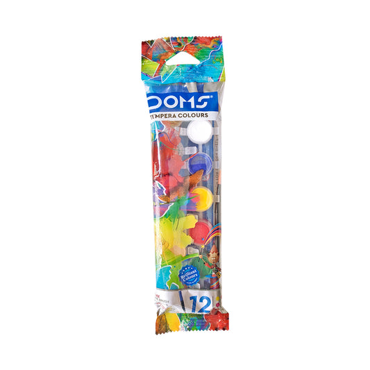 Doms Tempera Colour 12 Shades