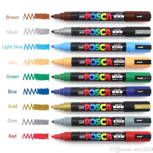 UniBall Posca 5M Marker Pen
