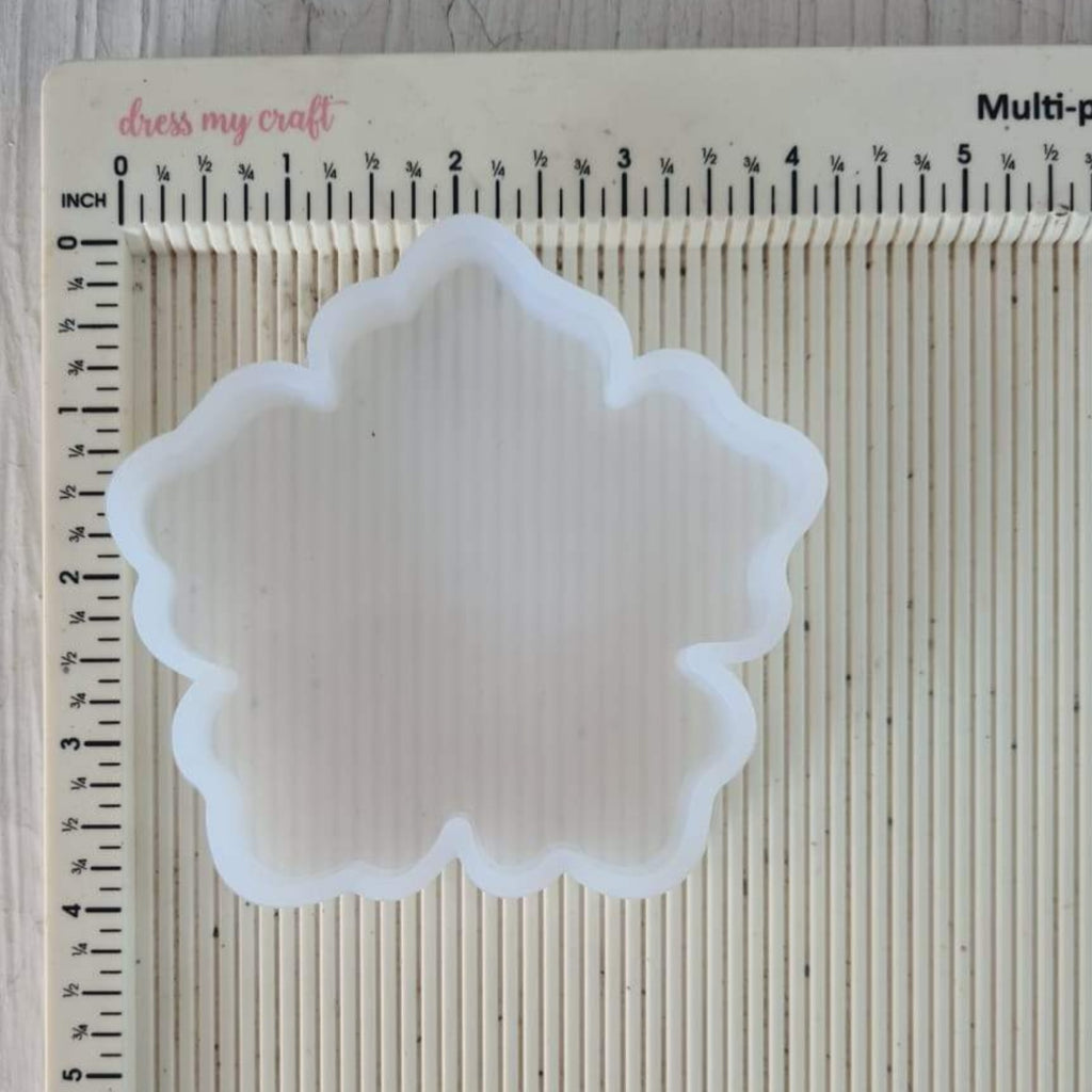 Silicone Mould 4 Inch Flower Coaster