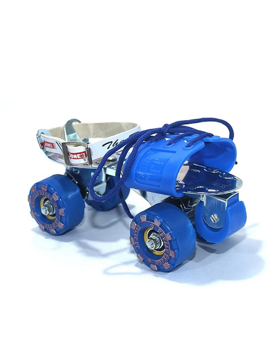 JJ JONEX Super Attack With Brake Adjustable Quad Roller Skates Suitable for Age 6 -15 Years (MYC)