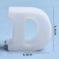 Silicone Mould Alphabet Set 2.5 Inch - Single