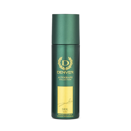 Denver SRK King Deodorant Autograph Collection - (140ML) Long Lasting Luxury Deo Spray - For Men