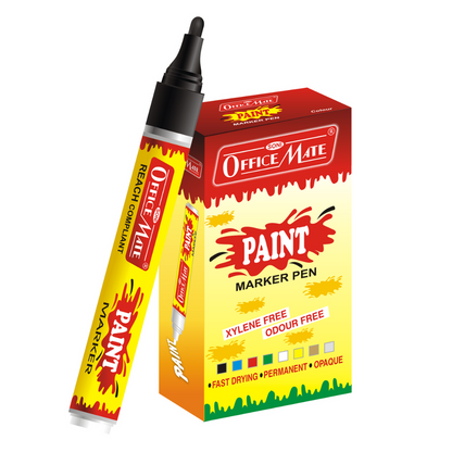 Soni Officemate Paint Markers - Black