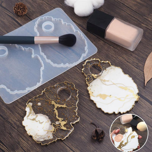 Silicone Mould Makeup Mixing Palette Cosmetic