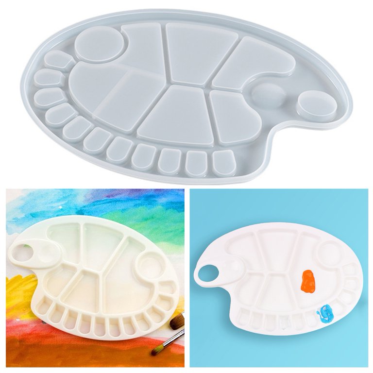 Silicone Mould Painting Palette
