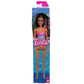Barbie Beach Barbie Doll With Light Brown Hair Wearing Tropical Pink And Orange Swimsuit