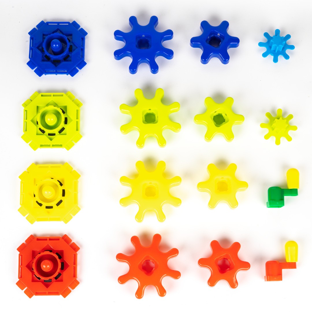Ratna's Make and Spin Gears Twisting & Turning Fun