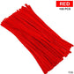 Pipe Cleaner Plain 100 Pc's Single Shades